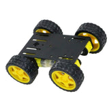 Maxbell 1 to 120 motor - C101 smart car chassis Remote control toy car Black
