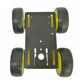 Maxbell 1 to 120 motor - C101 smart car chassis Remote control toy car Black