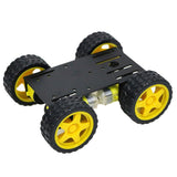 Maxbell 1 to 120 motor - C101 smart car chassis Remote control toy car Black
