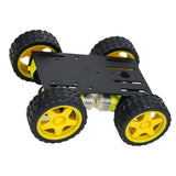 Maxbell 1 to 120 motor - C101 smart car chassis Remote control toy car Black