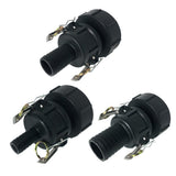 Maxbell Ton Barrel 3 Inch Thick Wire Change 2 '' Male +Female Head Leather Tube 25mm
