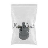 Maxbell Ton Barrel 3 Inch Thick Wire Change 2 '' Male +Female Head Leather Tube 25mm
