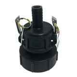 Maxbell Ton Barrel 3 Inch Thick Wire Change 2 '' Male +Female Head Leather Tube 25mm