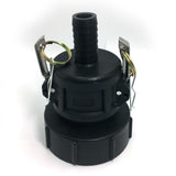 Maxbell Ton Barrel 3 Inch Thick Wire Change 2 '' Male +Female Head Leather Tube 25mm