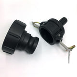 Maxbell Ton Barrel 3 Inch Thick Wire Change 2 '' Male +Female Head Leather Tube 25mm