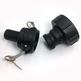 Maxbell Ton Barrel 3 Inch Thick Wire Change 2 '' Male +Female Head Leather Tube 38mm