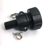 Maxbell Ton Barrel 3 Inch Thick Wire Change 2 '' Male +Female Head Leather Tube 38mm