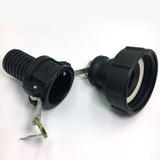 Max Ton Barrel 3 Inch Thick Wire Change 2 '' Male +Female Head Leather Tube 50mm