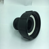 Max IBC Water Tank Adapter Tote Hose Quick Connector to 2inch Male DIY Fittings