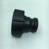 Max IBC Water Tank Adapter Tote Hose Quick Connector to 2inch Male DIY Fittings