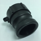 Maxbell Ton Barrel Joint 60mm Inner Coarse Teeth 2 Inch Male IBC Quick Connector