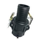 Maxbell Ton Barrel Joint 60mm Inner Coarse Tooth 2'' male + Female Adapter 50mm