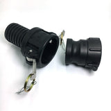 Maxbell Ton Barrel Joint 60mm Inner Coarse Tooth 2'' male + Female Adapter 50mm