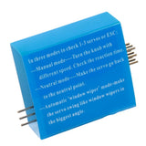 Max Simple Steering Gear Tester 3-Shift Indicator Light 3-Mode ESC Servo Tester