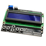 Max 1 Pc 16x2 Character LCD Display Module LCD Keypad Shield Blue Backlight