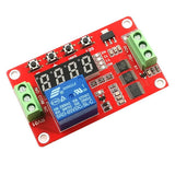 Max DC 12V LCD Display Cycle Delay/Self-lock/Cycle/Timer Relay Switch Module