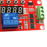 Max DC 12V LCD Display Cycle Delay/Self-lock/Cycle/Timer Relay Switch Module