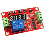 Max DC 12V LCD Display Cycle Delay/Self-lock/Cycle/Timer Relay Switch Module