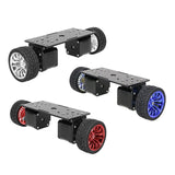 Maxbell 42 Stepper Motor 65mm Double-Wheeled Robot Balancing Vehicle Chassis Blue