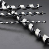 Maxbell 5 Pcs Carbon Steel Woodworking Drill Bit Auger Bits Drill Set Wood Case