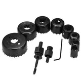 Maxbell 11 Sets of Forstner Bits Woodworking Openers Wood Hole Saw Kit Cutting Tools