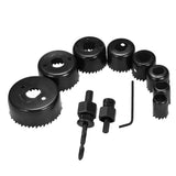 Maxbell 11 Sets of Forstner Bits Woodworking Openers Wood Hole Saw Kit Cutting Tools