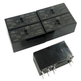 Maxbell 5 Pcs DC Coil Voltage Power Relay 24V 8A 8Pin 2ON 2OFF General Purpose Relay