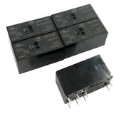 Maxbell 5 Pcs DC Coil Voltage Power Relay 24V 8A 8Pin 2ON 2OFF General Purpose Relay
