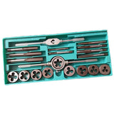 Maxbell 20/Set unids Taps and Dies of M3 ~ M12 Screw Thread Manual Tap and Die Set