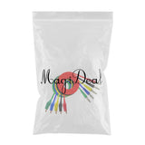 Maxbell 5 Pcs / Colors Crocodile Alligator Clip to 4mm Banana Plug Test Cable Wire