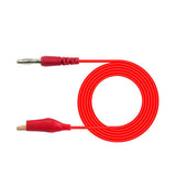 Maxbell 5 Pcs / Colors Crocodile Alligator Clip to 4mm Banana Plug Test Cable Wire