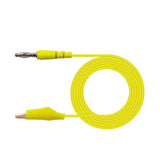 Maxbell 5 Pcs / Colors Crocodile Alligator Clip to 4mm Banana Plug Test Cable Wire