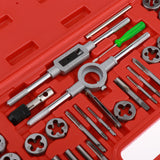 Max 40-Piece Alloy Tap and Die Set Essential Threading Tool with Storage Case