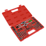 Max 40-Piece Alloy Tap and Die Set Essential Threading Tool with Storage Case