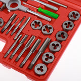 Max 40-Piece Alloy Tap and Die Set Essential Threading Tool with Storage Case