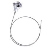 Maxbell 1 Pc Stainless Steel Probe Thermocouple K Type Temperature Sensor 6x1000mm