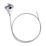 Maxbell 1 Pc Stainless Steel Probe Thermocouple K Type Temperature Sensor 6x1000mm