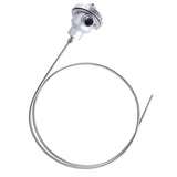 Maxbell 1 Pc Stainless Steel Probe Thermocouple K Type Temperature Sensor 3x500 mm