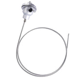 Maxbell 1 Pc Stainless Steel Probe Thermocouple K Type Temperature Sensor 3x500 mm
