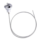 Maxbell 1 Pc Stainless Steel Probe Thermocouple K Type Temperature Sensor 3x500 mm