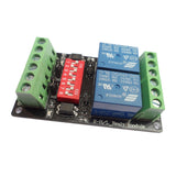 Max 1 Pc 3V/5V/12V/24V 2 Channe High&Low Level Interoperability Relay Module 5V