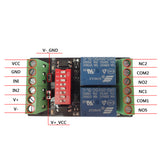 Max 1 Pc 3V/5V/12V/24V 2 Channe High&Low Level Interoperability Relay Module 5V