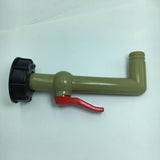 Max 1000L IBC Tank Valve Tap Water Adapter 60mm Internal Coarse Teeth Model-2