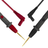 Max 1Pc 20A Sharp Needle Probe Silicone Multimeter Test Lead Silicone Cable Wire