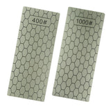 Maxbell Diamond Full Sand Honeycombed Square Grinding Sheet Sharpen Tool 400 Mesh