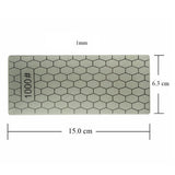 Maxbell Diamond Full Sand Honeycombed Square Grinding Sheet Sharpen Tool 1000 Mesh
