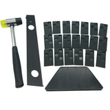 Maxbell Laminate Wood Flooring Installation Kit Tapping Block, Pull Bar and Spacers