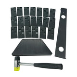 Maxbell Laminate Wood Flooring Installation Kit Tapping Block, Pull Bar and Spacers