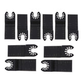 Maxbell 10pcs Wood Oscillating Multitool Quick Release High Carbon Steel Saw Blades