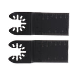 Maxbell 10pcs Wood Oscillating Multitool Quick Release High Carbon Steel Saw Blades